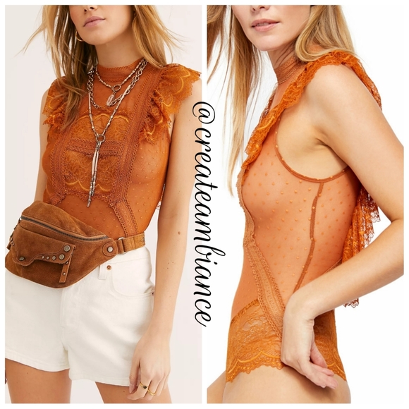 Free People Lace Bodysuit - Picture 4 of 8